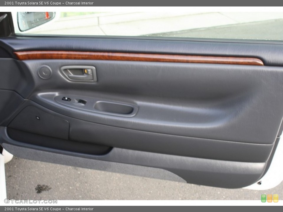 Charcoal Interior Door Panel for the 2001 Toyota Solara SE V6 Coupe #81112835