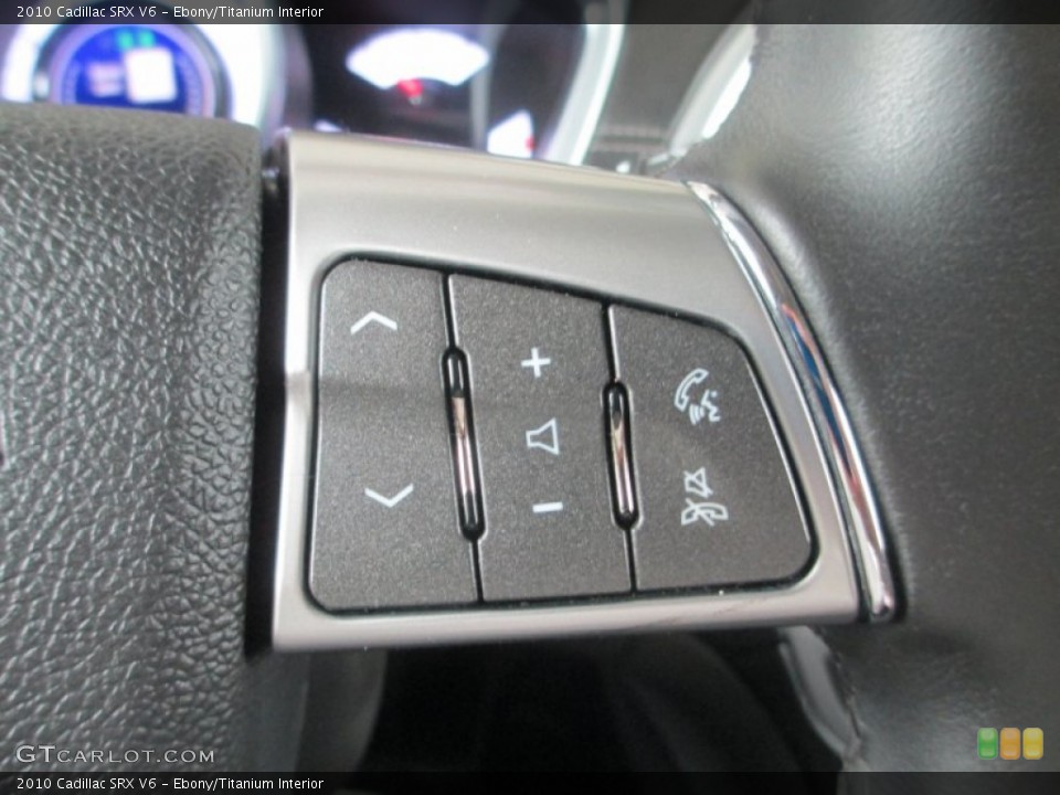 Ebony/Titanium Interior Controls for the 2010 Cadillac SRX V6 #81114072