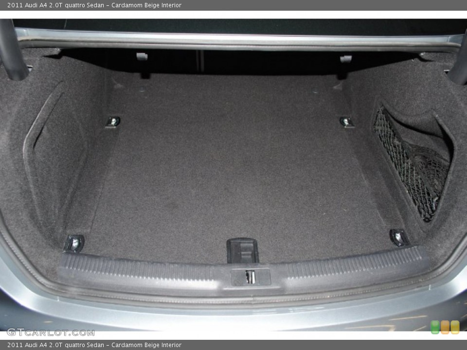 Cardamom Beige Interior Trunk for the 2011 Audi A4 2.0T quattro Sedan #81114951