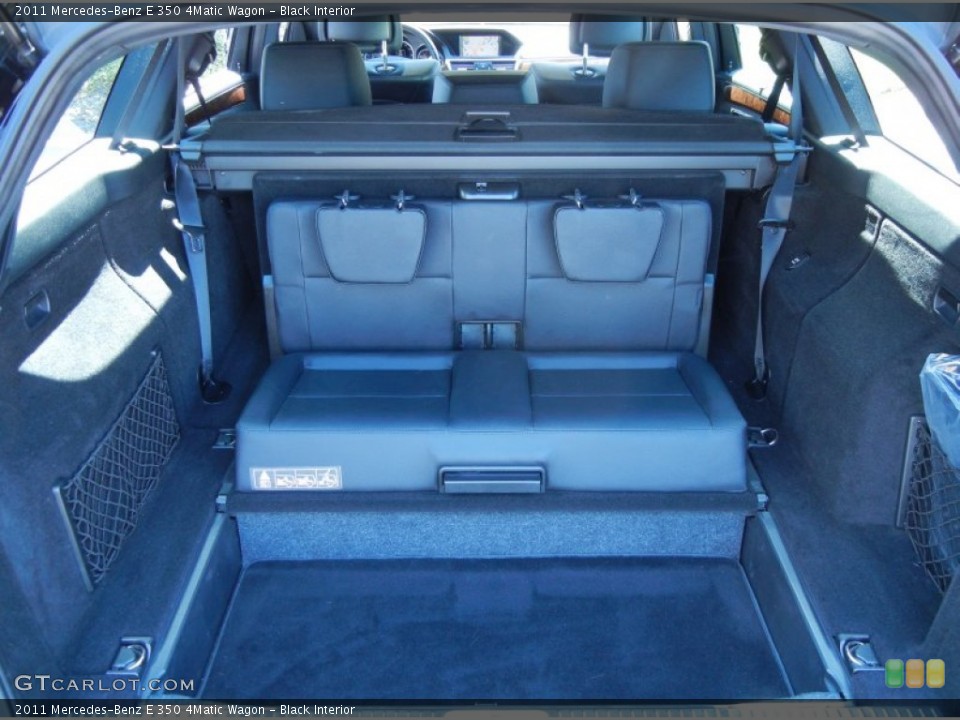 Black Interior Rear Seat for the 2011 Mercedes-Benz E 350 4Matic Wagon #81116036