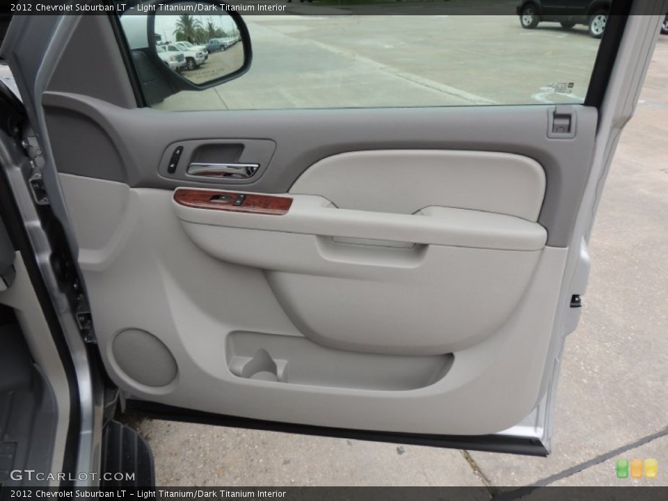 Light Titanium/Dark Titanium Interior Door Panel for the 2012 Chevrolet Suburban LT #81116114