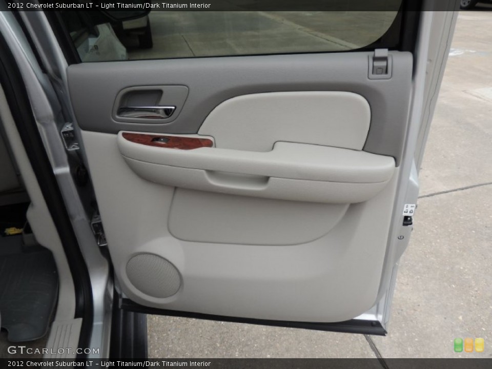 Light Titanium/Dark Titanium Interior Door Panel for the 2012 Chevrolet Suburban LT #81116207