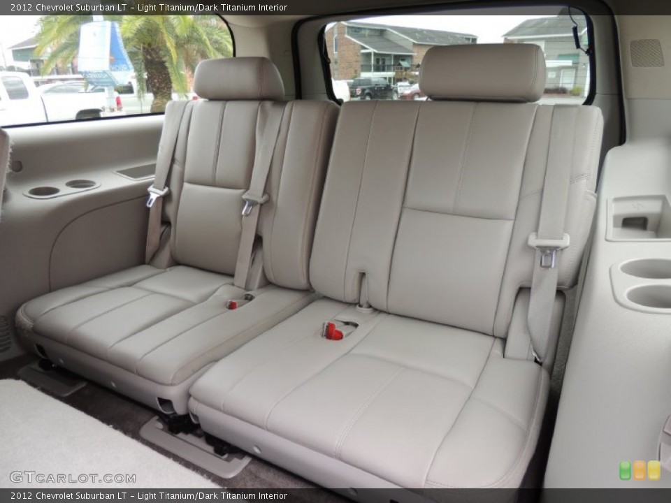 Light Titanium/Dark Titanium Interior Rear Seat for the 2012 Chevrolet Suburban LT #81116252