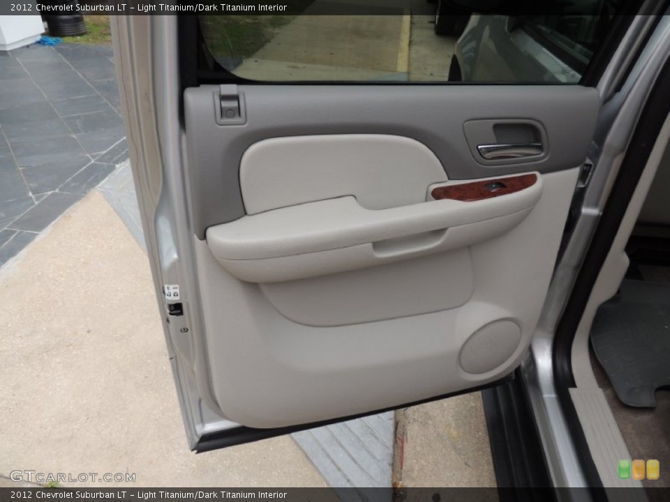 Light Titanium/Dark Titanium Interior Door Panel for the 2012 Chevrolet Suburban LT #81116270