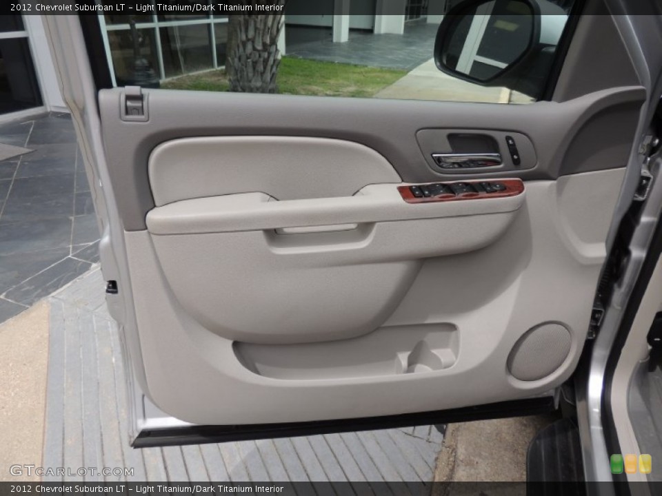 Light Titanium/Dark Titanium Interior Door Panel for the 2012 Chevrolet Suburban LT #81116315
