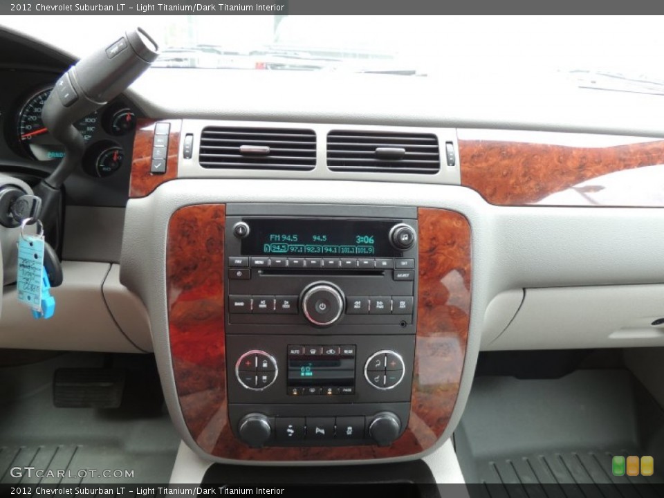 Light Titanium/Dark Titanium Interior Controls for the 2012 Chevrolet Suburban LT #81116400