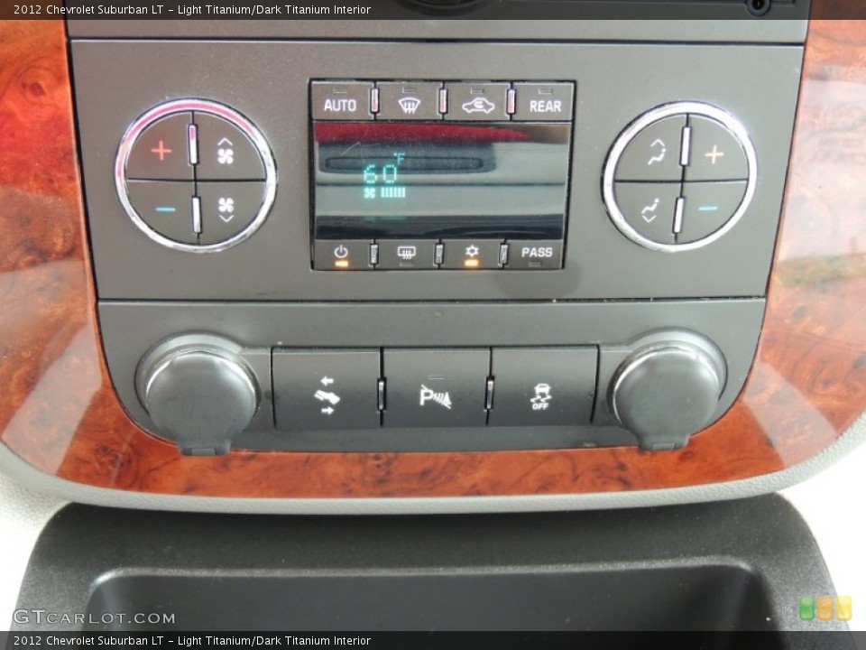 Light Titanium/Dark Titanium Interior Controls for the 2012 Chevrolet Suburban LT #81116443