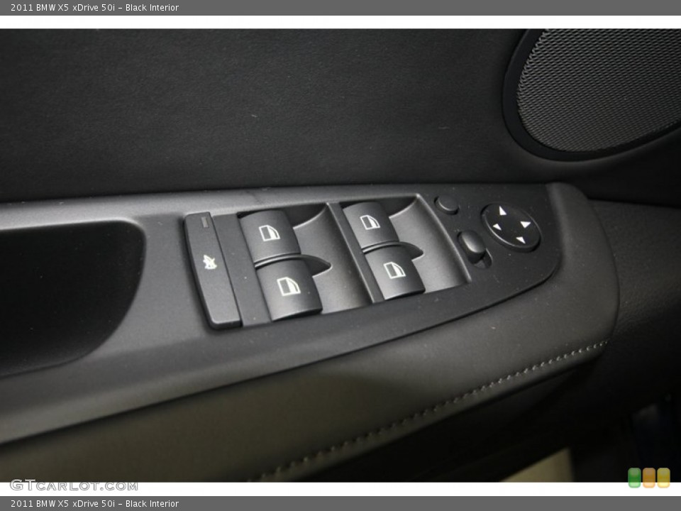 Black Interior Controls for the 2011 BMW X5 xDrive 50i #81118096