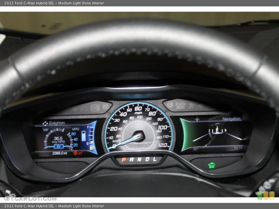 Medium Light Stone Interior Gauges for the 2013 Ford C-Max Hybrid SEL #81118618