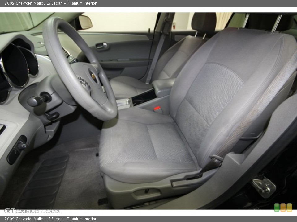 Titanium Interior Photo for the 2009 Chevrolet Malibu LS Sedan #81119042