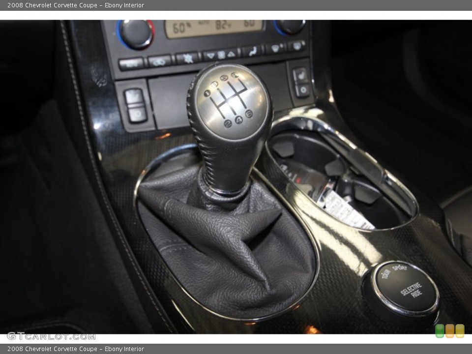 Ebony Interior Transmission for the 2008 Chevrolet Corvette Coupe #81120013