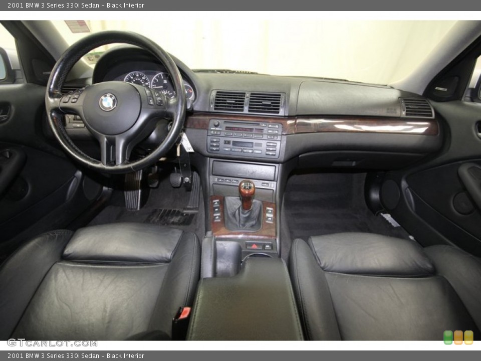 Black Interior Dashboard for the 2001 BMW 3 Series 330i Sedan #81120363