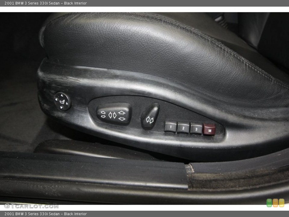 Black Interior Controls for the 2001 BMW 3 Series 330i Sedan #81120521