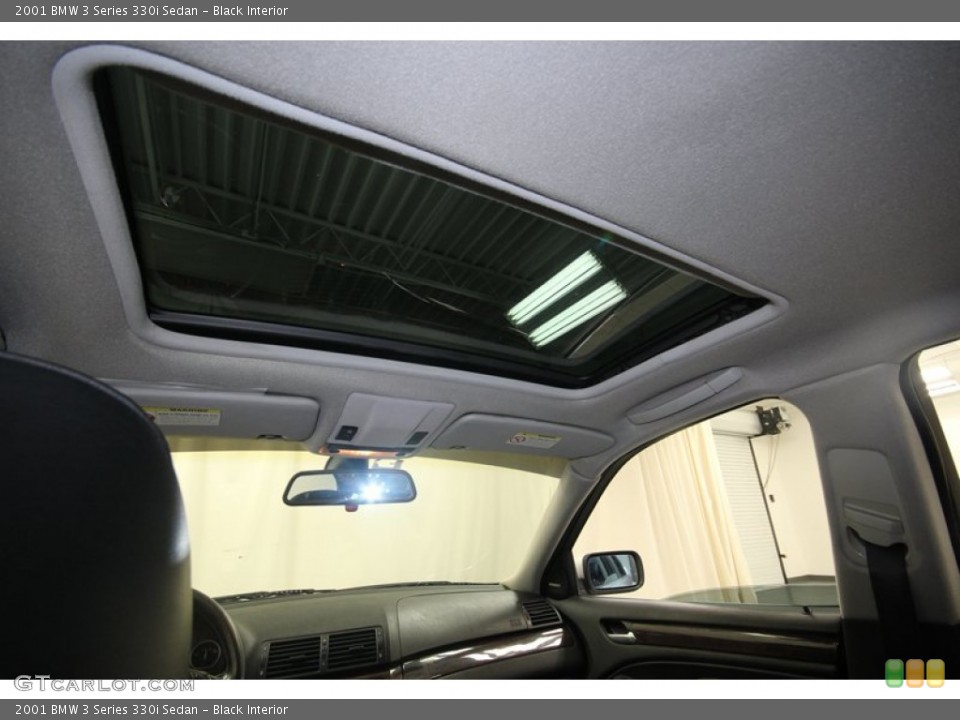 Black Interior Sunroof for the 2001 BMW 3 Series 330i Sedan #81120726