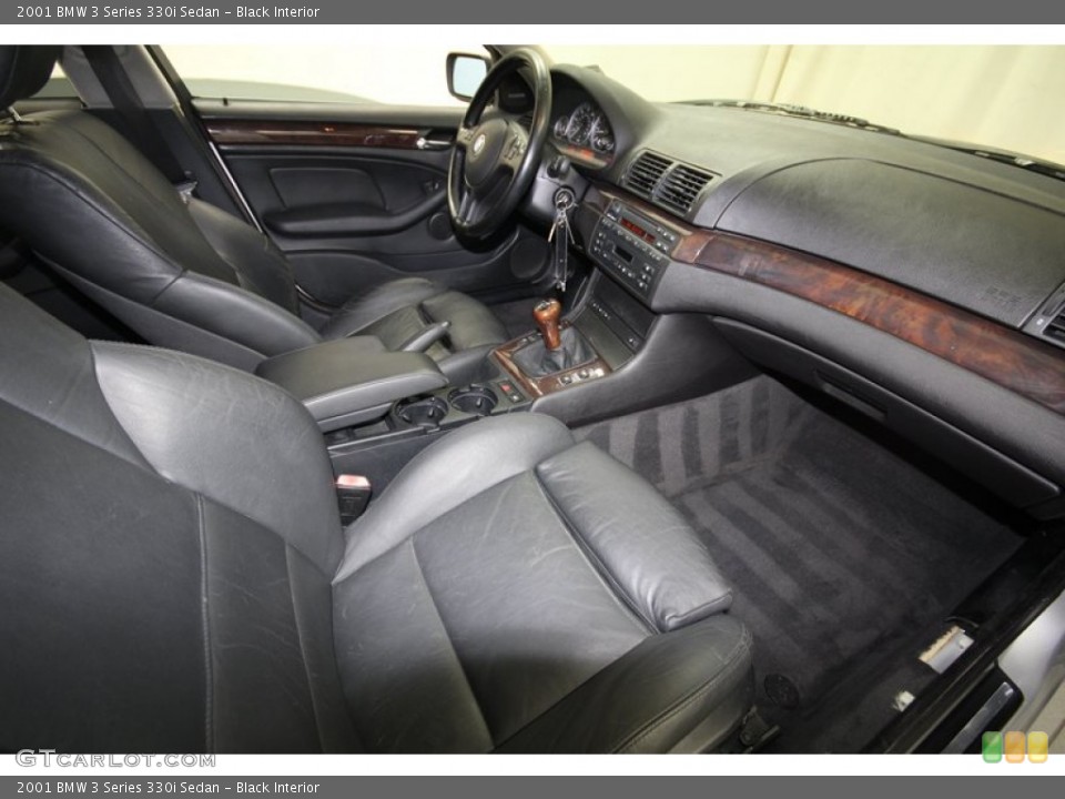 Black Interior Photo for the 2001 BMW 3 Series 330i Sedan #81120830