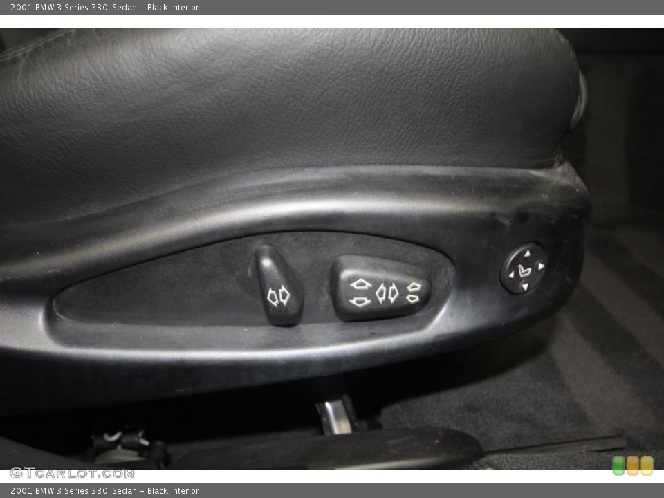 Black Interior Controls for the 2001 BMW 3 Series 330i Sedan #81120845