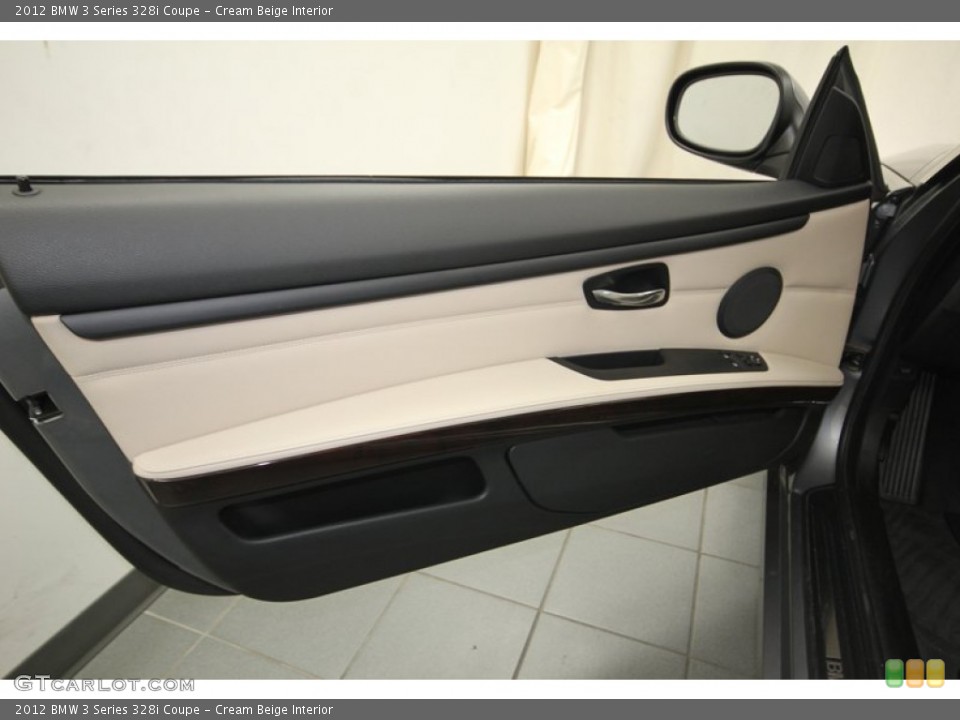 Cream Beige Interior Door Panel for the 2012 BMW 3 Series 328i Coupe #81122048