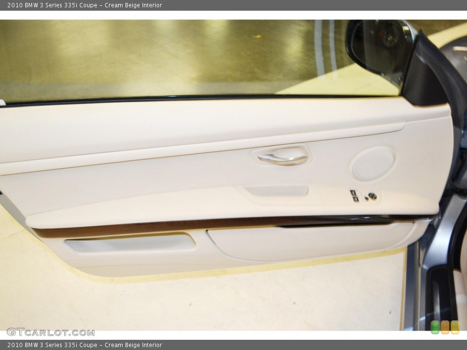 Cream Beige Interior Door Panel for the 2010 BMW 3 Series 335i Coupe #81123875