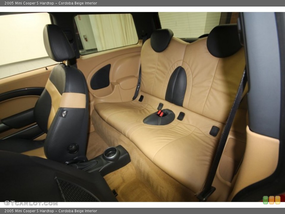 Cordoba Beige Interior Rear Seat for the 2005 Mini Cooper S Hardtop #81124001