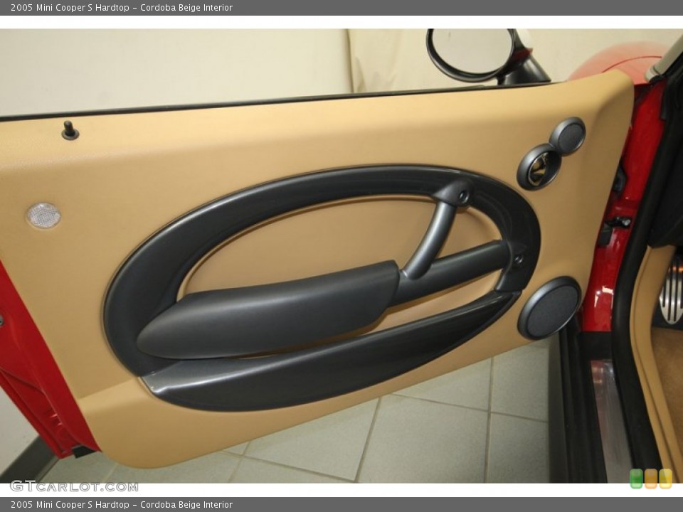 Cordoba Beige Interior Door Panel for the 2005 Mini Cooper S Hardtop #81124004