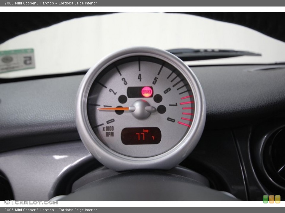 Cordoba Beige Interior Gauges for the 2005 Mini Cooper S Hardtop #81124034
