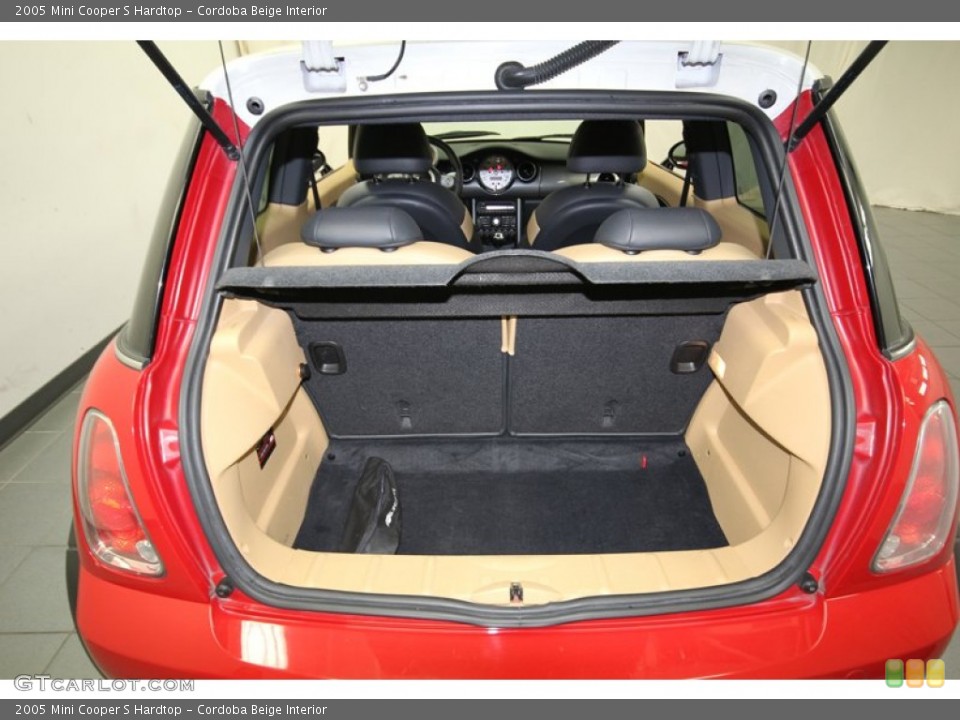 Cordoba Beige Interior Trunk for the 2005 Mini Cooper S Hardtop #81124052