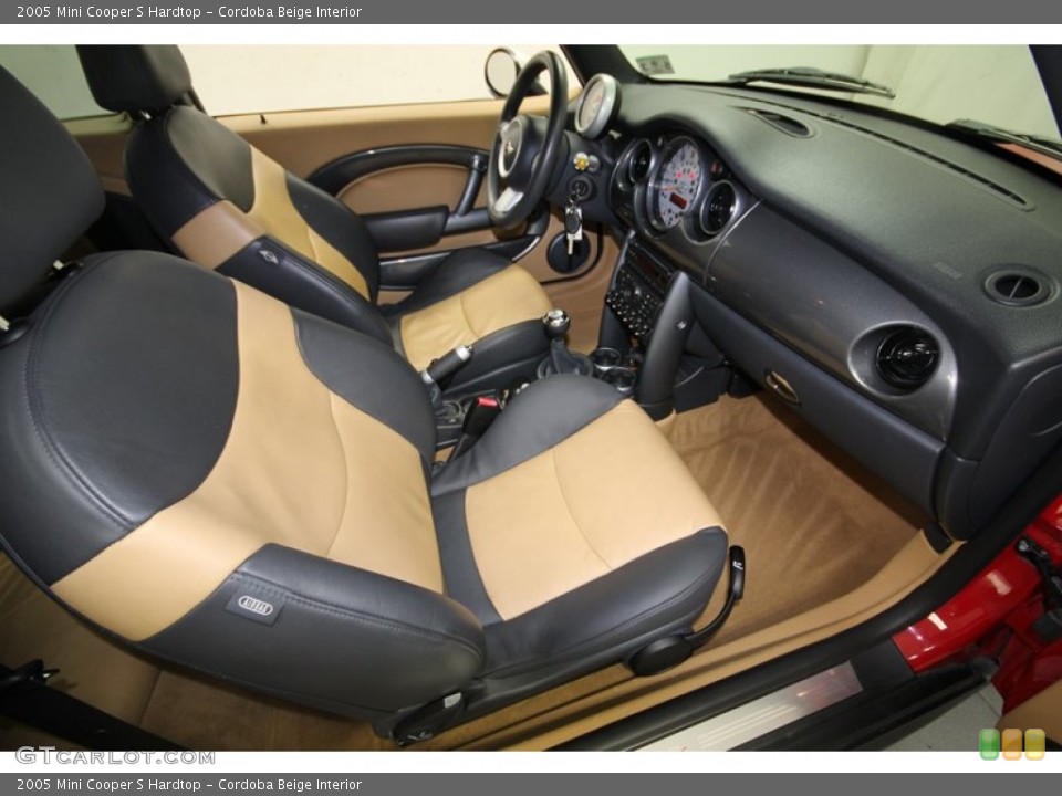 Cordoba Beige Interior Front Seat for the 2005 Mini Cooper S Hardtop #81124061