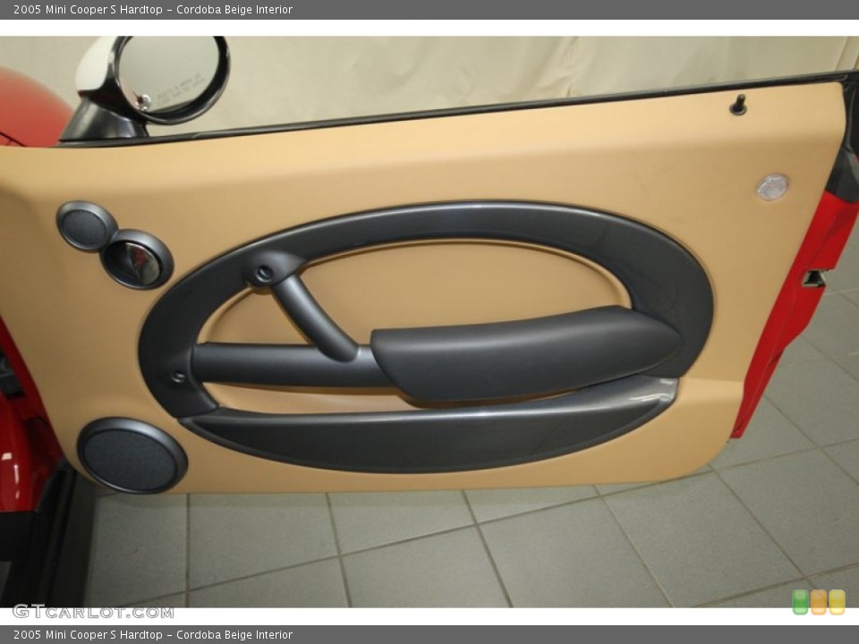 Cordoba Beige Interior Door Panel for the 2005 Mini Cooper S Hardtop #81124064