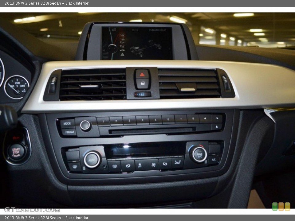 Black Interior Controls for the 2013 BMW 3 Series 328i Sedan #81124808