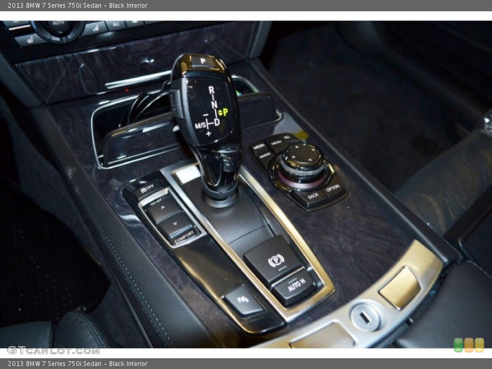 Black Interior Transmission for the 2013 BMW 7 Series 750i Sedan #81125314