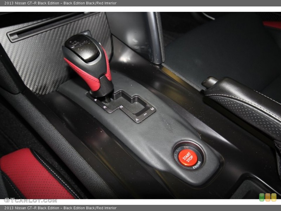 Black Edition Black/Red Interior Transmission for the 2013 Nissan GT-R Black Edition #81125978