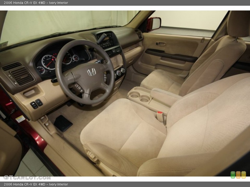 Ivory Interior Photo for the 2006 Honda CR-V EX 4WD #81126092