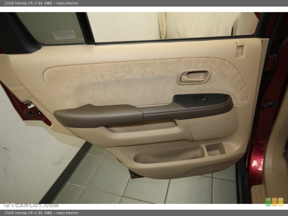 Ivory Interior Door Panel for the 2006 Honda CR-V EX 4WD #81126131