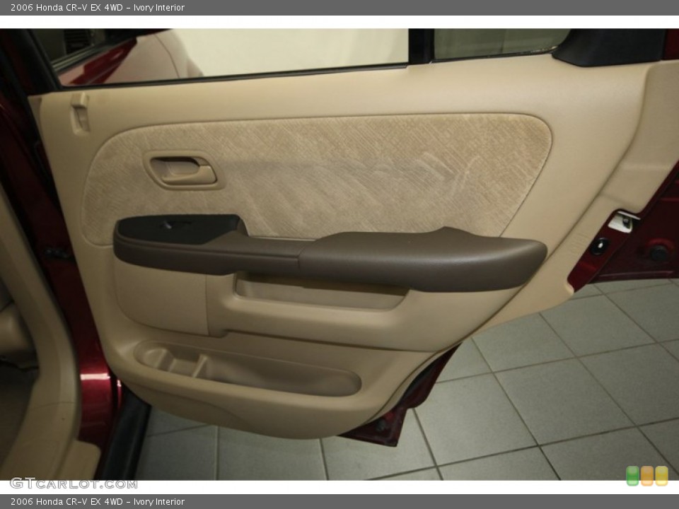 Ivory Interior Door Panel for the 2006 Honda CR-V EX 4WD #81126149