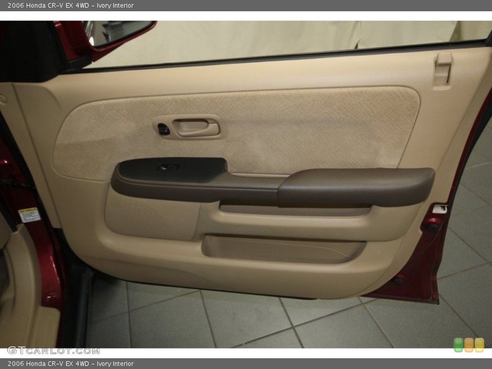 Ivory Interior Door Panel for the 2006 Honda CR-V EX 4WD #81126158