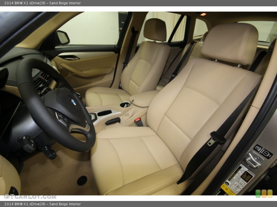 Sand Beige Interior Front Seat for the 2014 BMW X1 sDrive28i #81126278