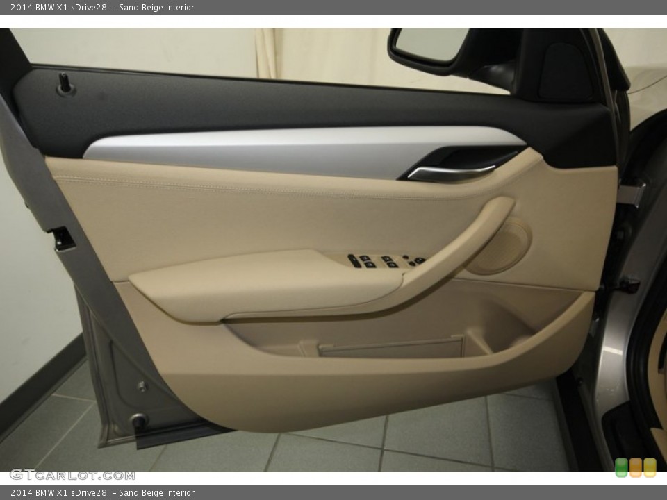 Sand Beige Interior Door Panel for the 2014 BMW X1 sDrive28i #81126308