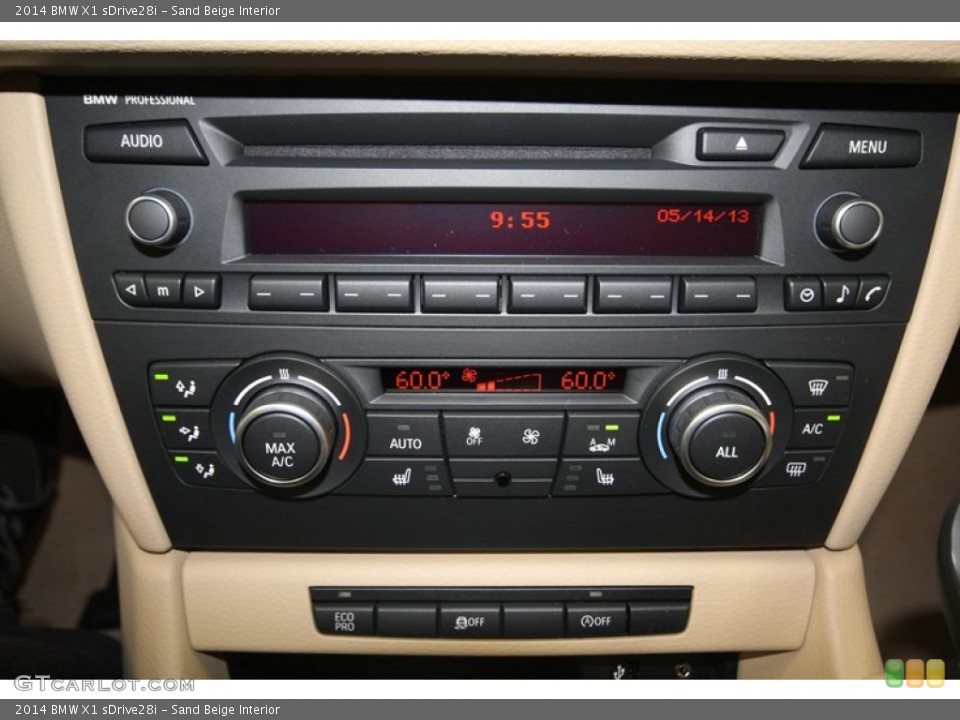 Sand Beige Interior Controls for the 2014 BMW X1 sDrive28i #81126320