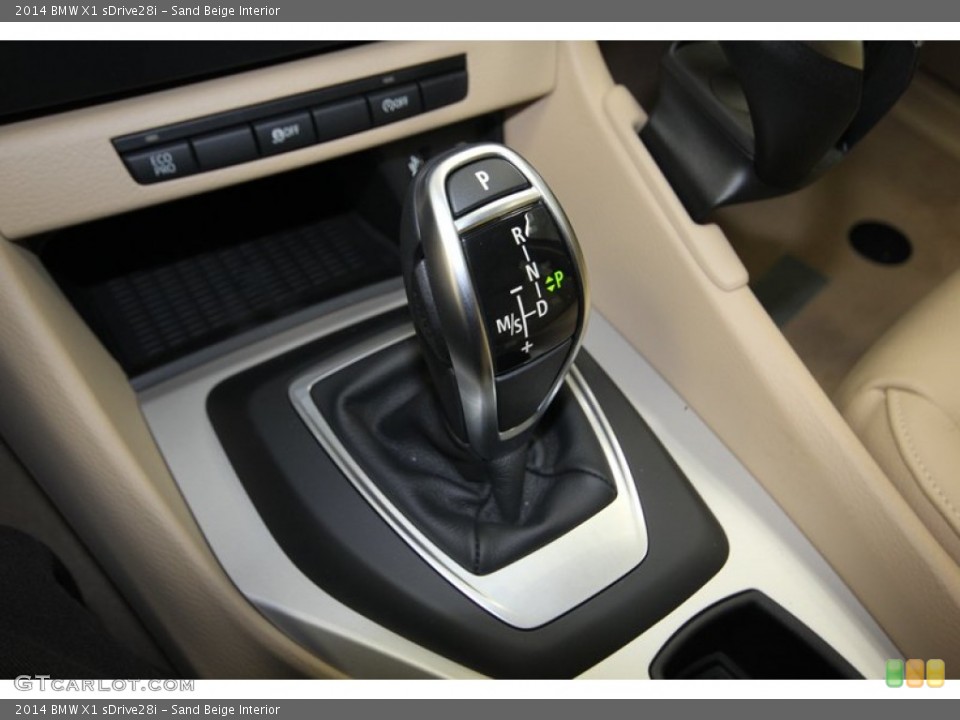Sand Beige Interior Transmission for the 2014 BMW X1 sDrive28i #81126326