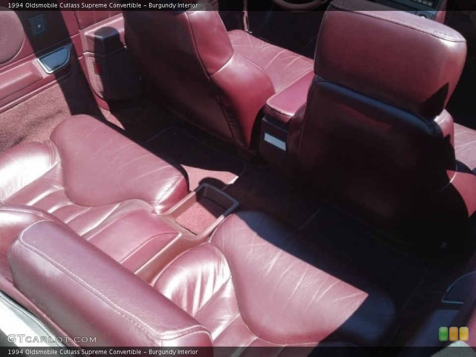 Burgundy 1994 Oldsmobile Cutlass Supreme Interiors