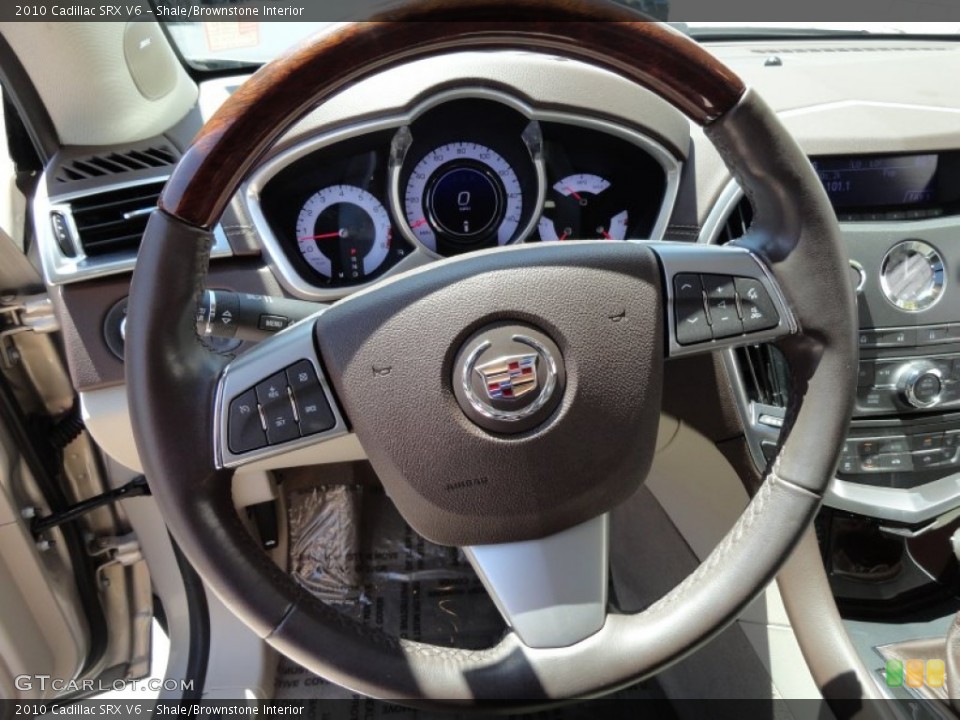 Shale/Brownstone Interior Steering Wheel for the 2010 Cadillac SRX V6 #81129348