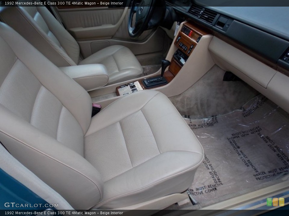Beige 1992 Mercedes-Benz E Class Interiors