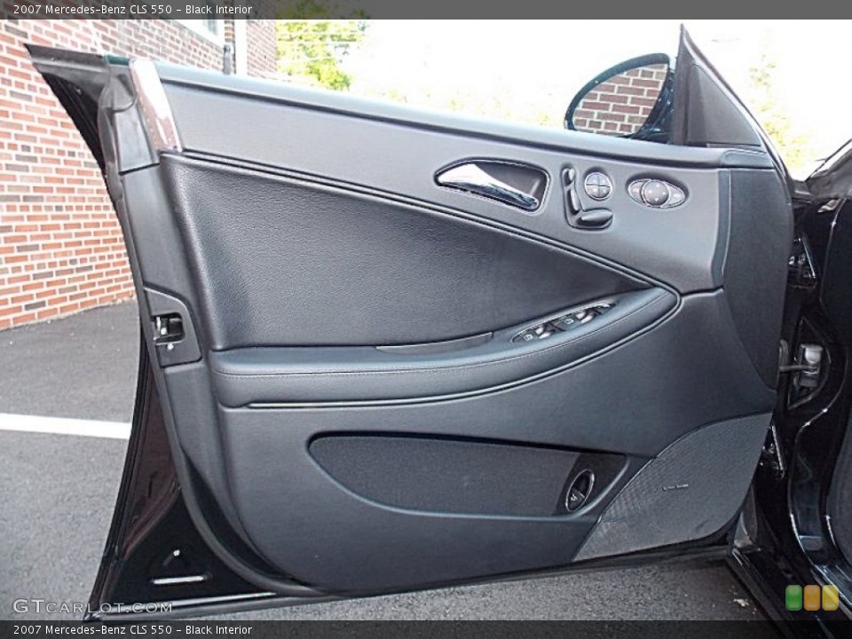 Black Interior Door Panel for the 2007 Mercedes-Benz CLS 550 #81130383