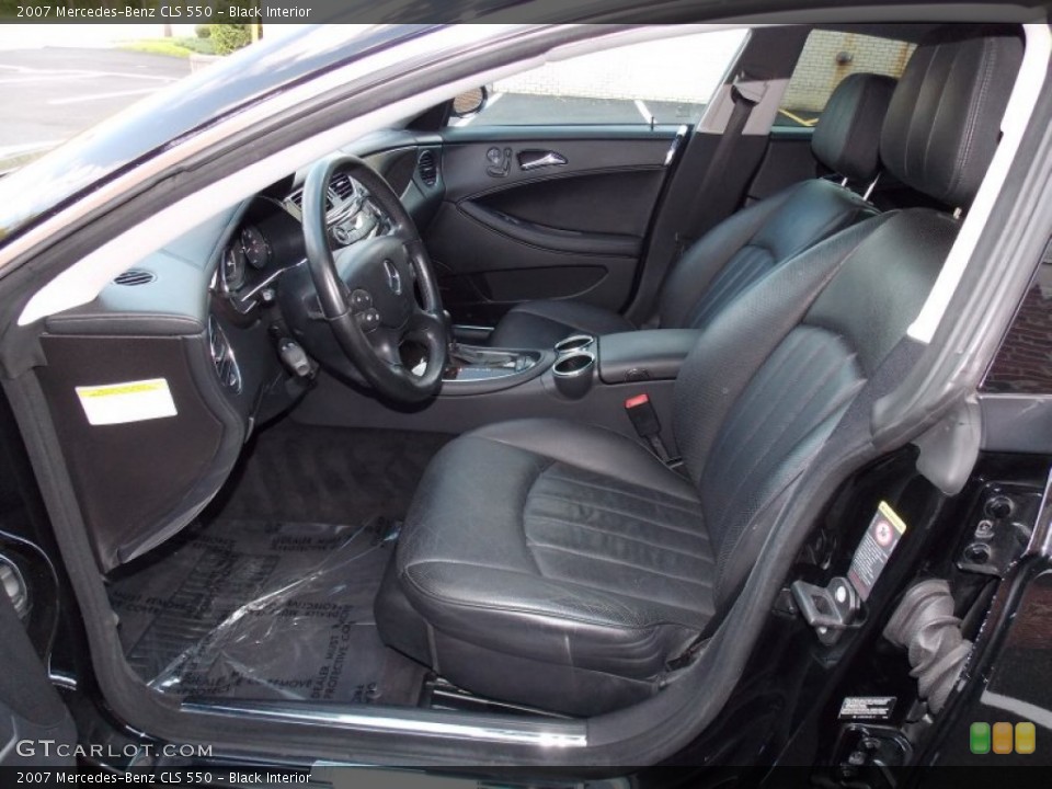 Black Interior Photo for the 2007 Mercedes-Benz CLS 550 #81130443