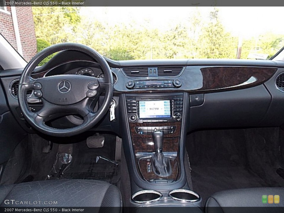 Black Interior Dashboard for the 2007 Mercedes-Benz CLS 550 #81130497
