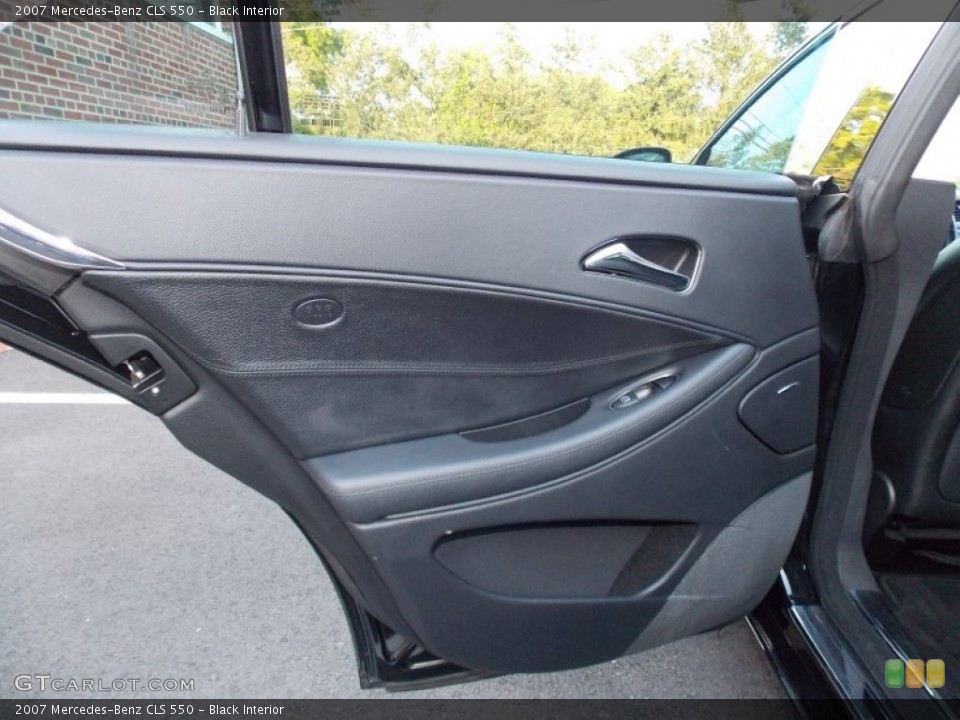 Black Interior Door Panel for the 2007 Mercedes-Benz CLS 550 #81130523