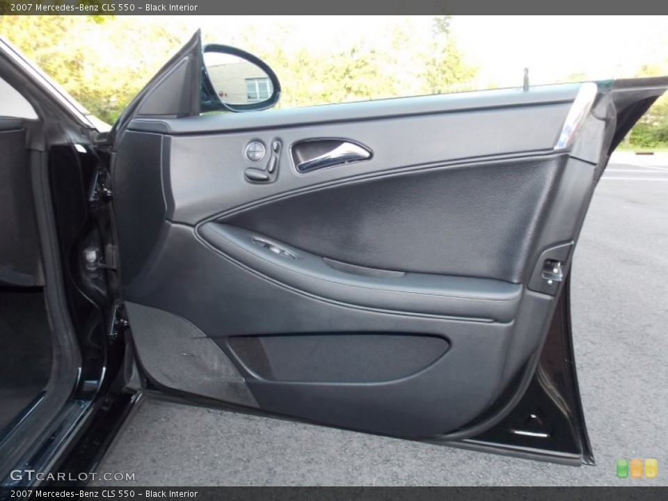 Black Interior Door Panel for the 2007 Mercedes-Benz CLS 550 #81130602