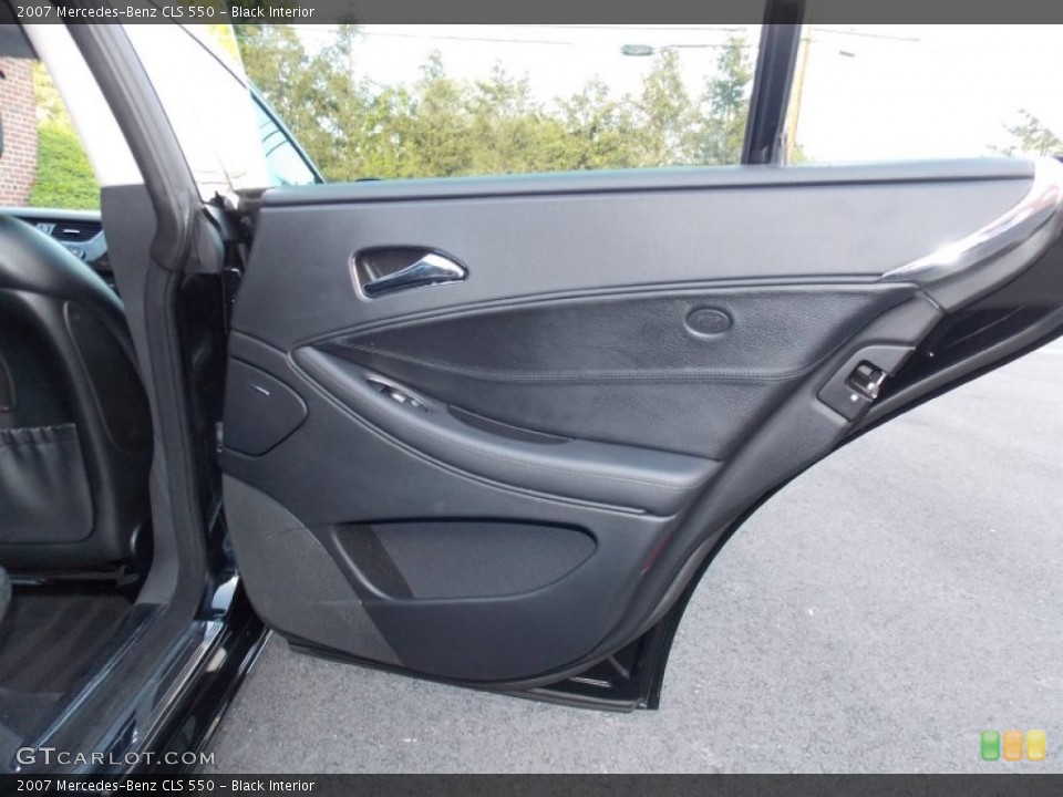Black Interior Door Panel for the 2007 Mercedes-Benz CLS 550 #81130700