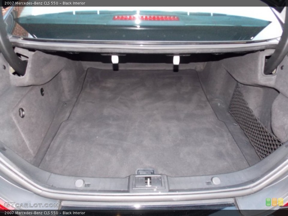 Black Interior Trunk for the 2007 Mercedes-Benz CLS 550 #81130799