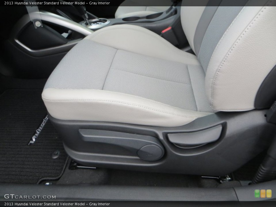 Gray Interior Front Seat for the 2013 Hyundai Veloster  #81132244
